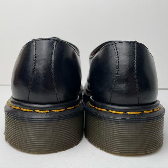 Vintage Dr. Martens 1925 MIE Black Leather Steel Toe Oxfords Shoes UK 5 - Picture 10 of 14